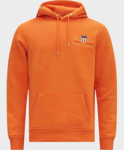 Gant Sweatshirts MEDIUM ARCHIVE SHIELD HOODIE 2047076 Orange